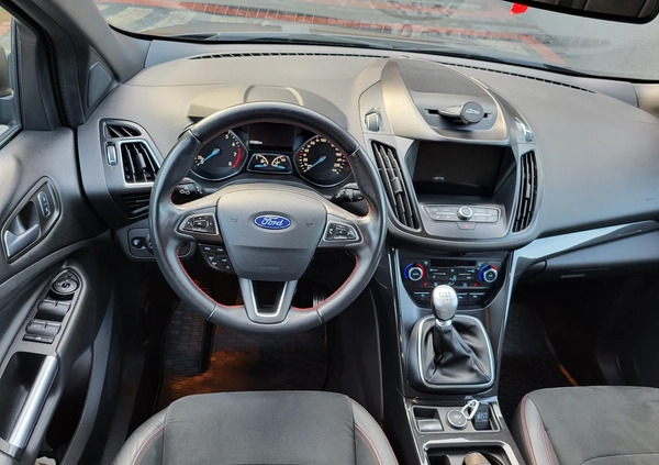 Ford Kuga cena 69900 przebieg: 155000, rok produkcji 2017 z Kraków małe 352